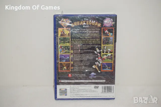 Чисто Нова Оригинална Запечатана Игра за PS2 Animaniacs The Great Edgar Hunt, снимка 14 - Игри за PlayStation - 48970631