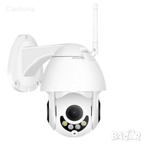 1080P WiFi IP Camera Wireless PTZ с нощно виждане, въртяща се - за външен  монтаж в IP камери в гр. Димитровград - ID26480212 — Bazar.bg