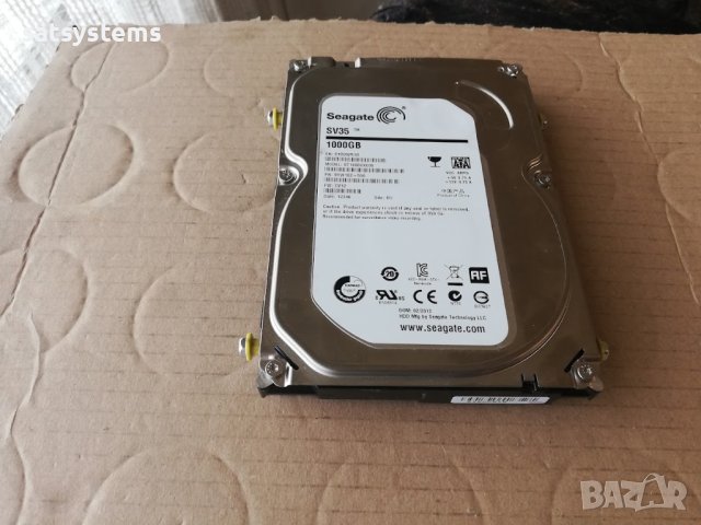 Хард диск Seagate Barracuda SV35.6 ST1000VX000 1000GB SATA 6.0Gb/s, снимка 1 - Твърди дискове - 43594503