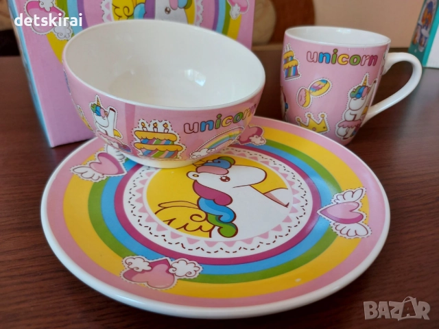 Порцеланов сервиз различни герои - Спайдърмен, Фрозен, Мак и др, снимка 3 - Други - 35583793