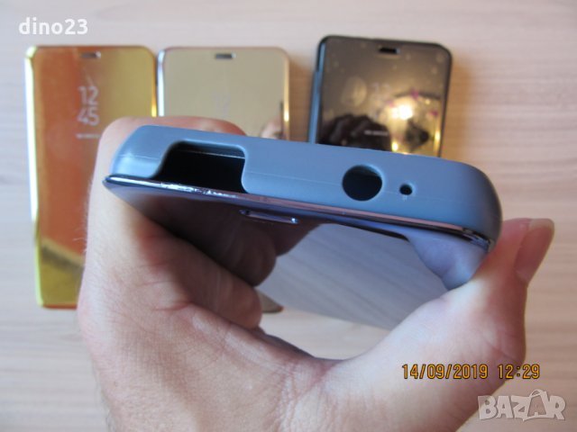 Xiaomi Mi 9 Redmi Note 8T 7 7S / CLEAR VIEW Огледален смарт кейс калъф, снимка 12 - Калъфи, кейсове - 26396110