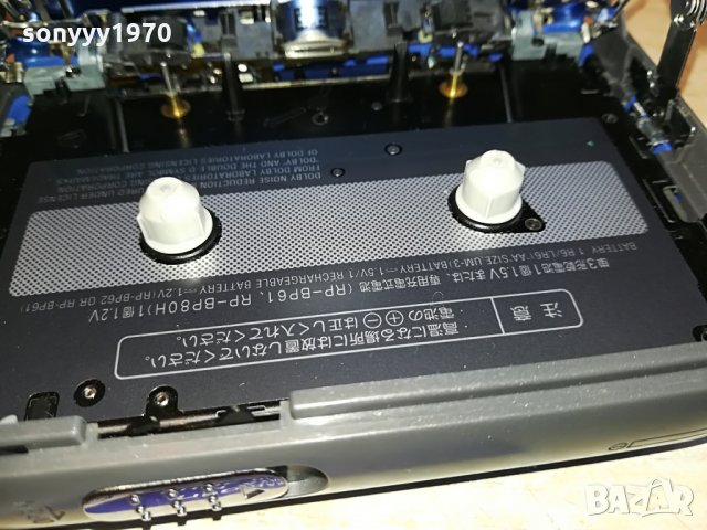 ПОРЪЧАН-panasonic rq-sx25v walkman-made in japan-mettal, снимка 15 - MP3 и MP4 плеъри - 28621570