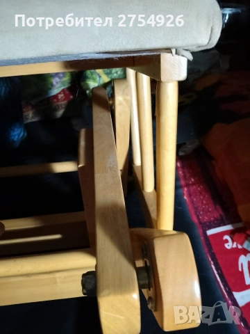 Нова люлееща табуретка , снимка 2 - Столове - 53309255