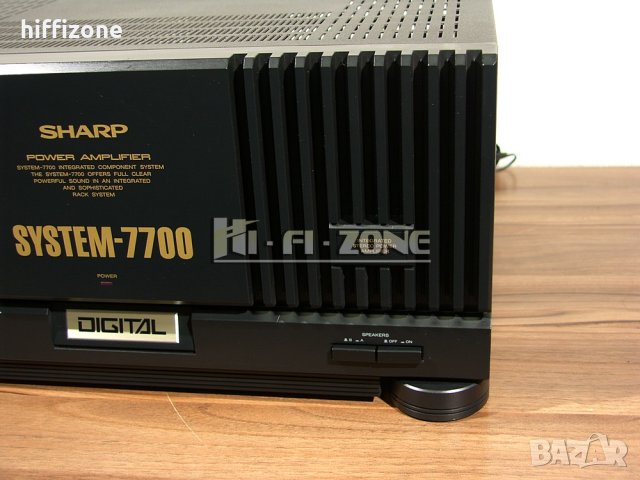 УСИЛВАТЕЛ  Sharp sm-7700h /1 , снимка 5 - Ресийвъри, усилватели, смесителни пултове - 40517936