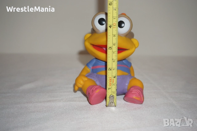 Ретро винилова фигурка Baby Scooter от телевизионен сериал Muppet Babies 1988г, снимка 9 - Колекции - 52178185