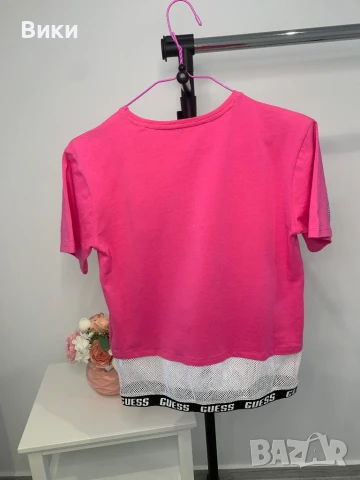 Нова тениска на Guess за 16г но е подходяща и за S размер , снимка 13 - Тениски - 50918259