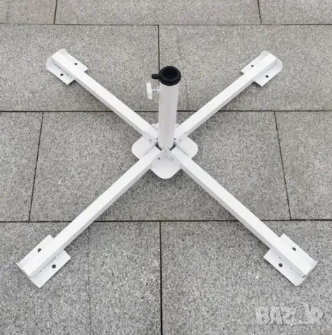 Стойка за чадър – 90 см NS6353, снимка 3 - Градински мебели, декорация  - 49908216