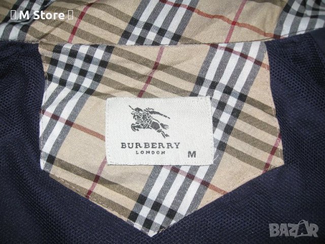 Burberry мъжко тънко яке размер М, снимка 4 - Якета - 43231118