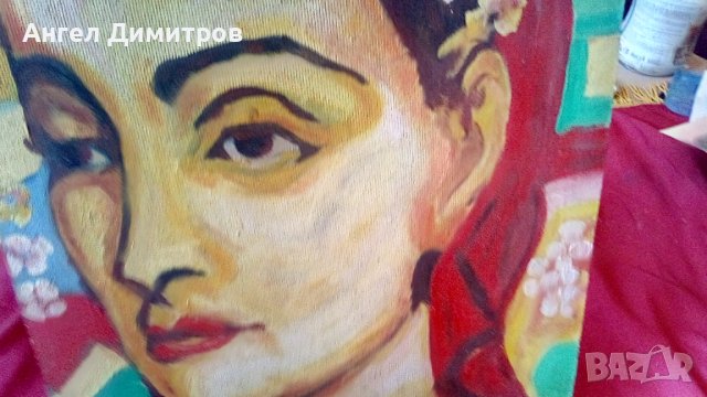 Стара маслена картина , снимка 5 - Картини - 37731295