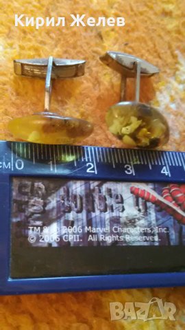 НАТУРАЛЕН БАЛТИЙСКИ КЕХЛИБАР СТАРИ РУСКИ КЕХЛИБАРЕНИ БУТОНЕЛИ КОПЧЕТА 70071, снимка 3 - Други - 30554865