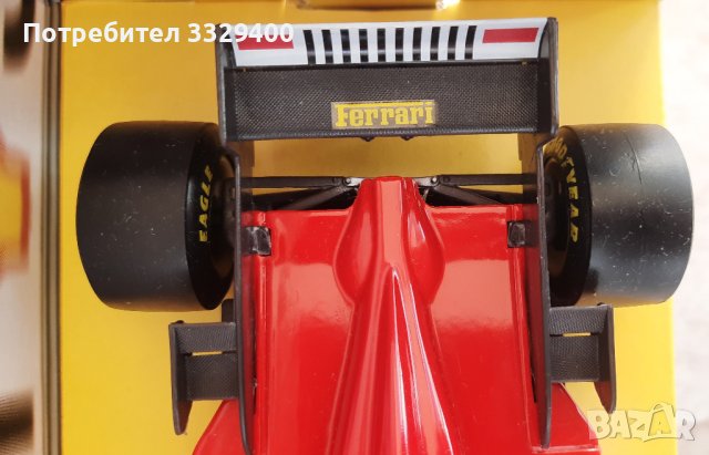 Ferrari F310 1996 М. Schumacher 1:20-колекционерски метален болид, снимка 5 - Колекции - 44094839