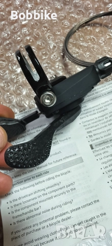 Команда Shimano SL-RS700 2-speed Flat Bar Shift Lever left, снимка 4 - Части за велосипеди - 52826196