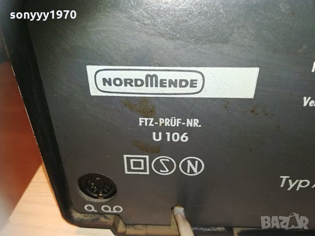 nordmende made in west germany 1504211553n, снимка 17 - Ресийвъри, усилватели, смесителни пултове - 32560616