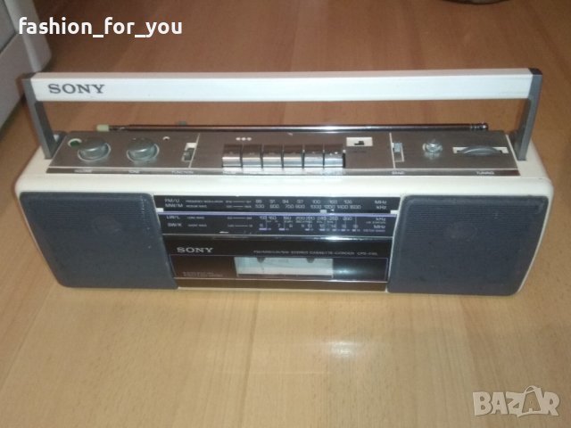 Радиокасетофон Sony CFS-210L, снимка 2 - Радиокасетофони, транзистори - 43899627