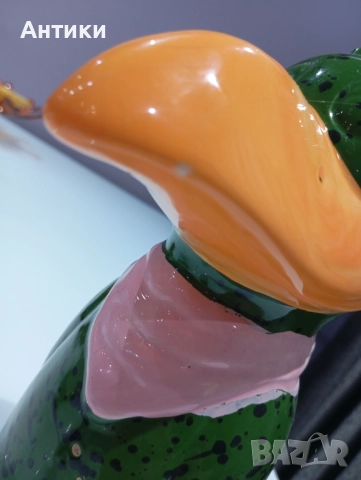 Стара градинска декорация птица, снимка 4 - Декорация за дома - 52470605