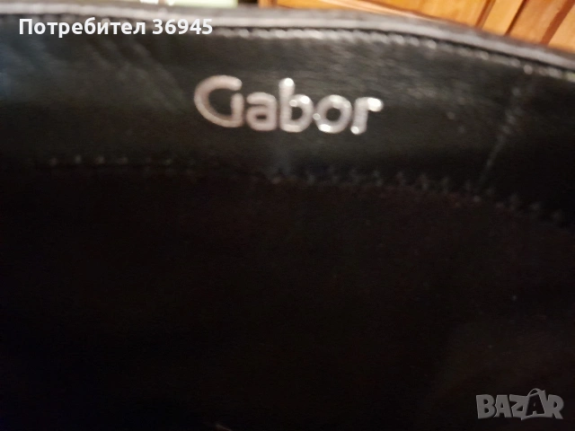 Gabor, нови боти, естествен велур, н.36, снимка 3 - Дамски боти - 53476505