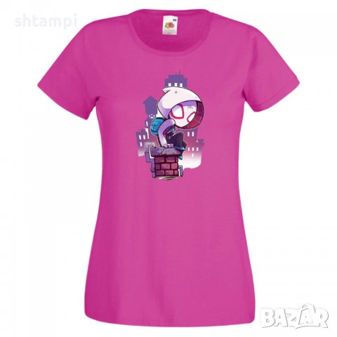 Дамска тениска Marvel Spider Gwen  Игра,Изненада,Подарък,Геймър,, снимка 8 - Тениски - 36785347