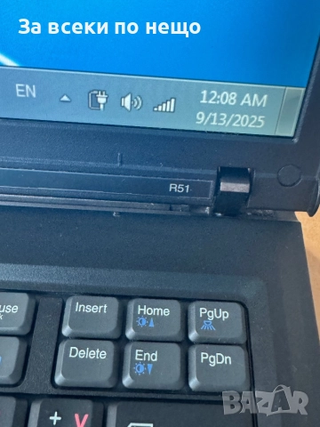 Ретро лаптоп IBM ThinkPad R51 , IBM R51, снимка 11 - Лаптопи за дома - 51919752