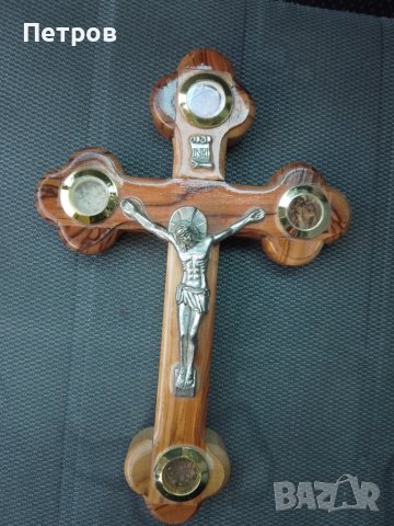 кръст от божи гроб осветен там 18 см