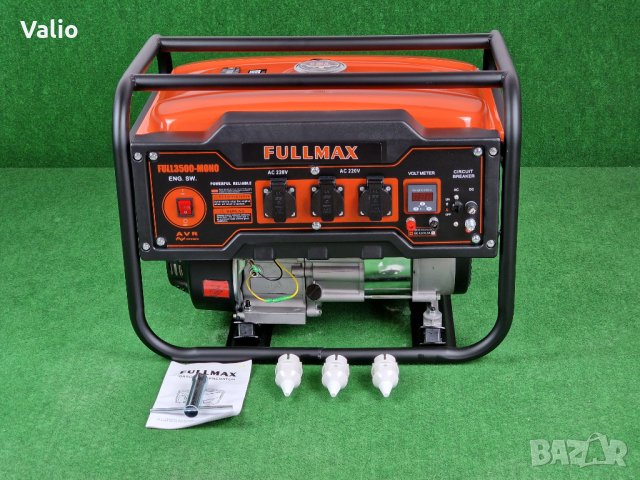 Генератор за ток монофазен 3.5kw с медни намотки