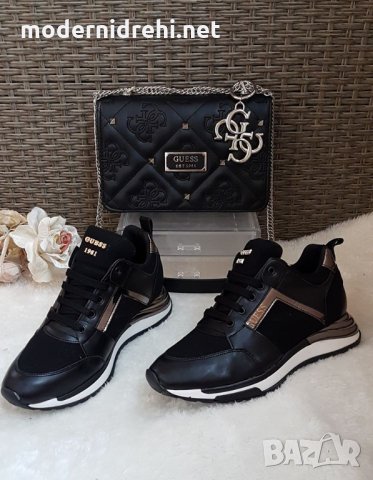 Дамски спортни обувки и чанта Guess, снимка 1 - Дамски ежедневни обувки - 27233225