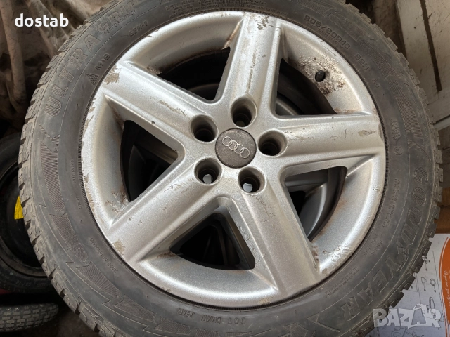 Джанти с гуми за Ауди 205/60/16 , снимка 2 - Гуми и джанти - 52462453