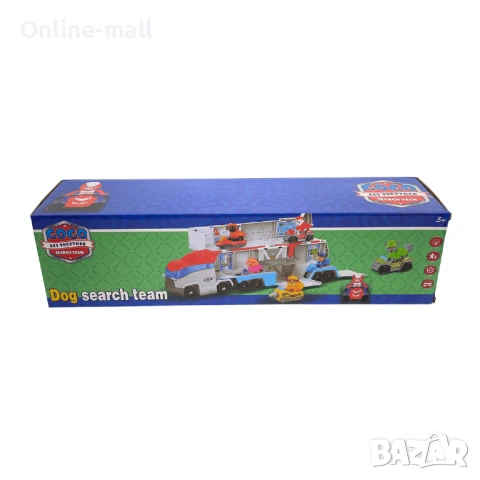 Камион Пес Патрул – Голям спасителен камион 46см, снимка 3 - Коли, камиони, мотори, писти - 51211261