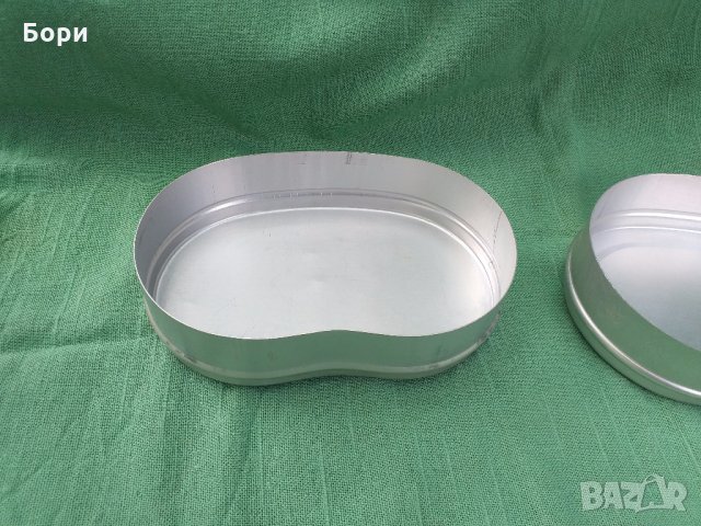 Стара алуминиева кутия по БДС, снимка 5 - Кутии за храна - 33075944