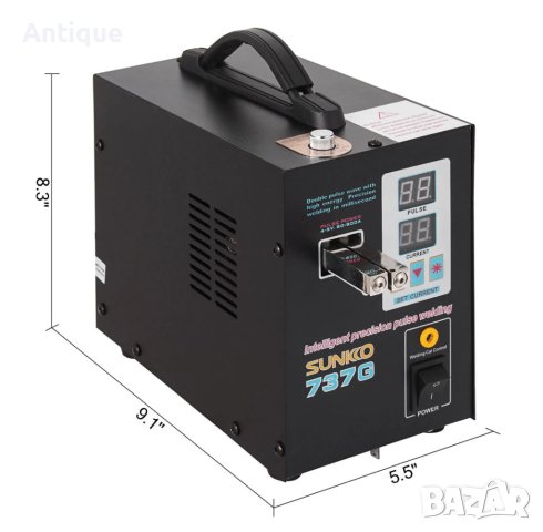 Станция за точкова заварка Sunkko 737G, снимка 6 - Други инструменти - 43301340