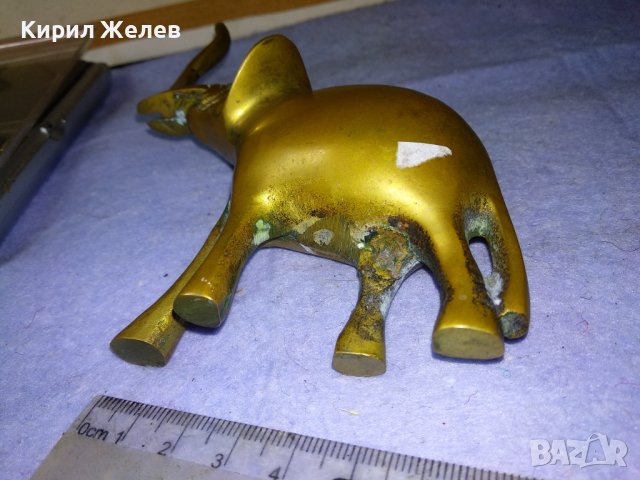 КЪСМЕТЛИЙСКА ОРНАМЕНТИРАНА МЕСИНГОВА ФИГУРКА СЛОНЧЕ - За ЩАСТИЕ МЕТАЛНА Статуетка за ДОМА 41398, снимка 7 - Статуетки - 43888509