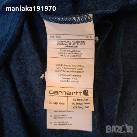 Carhartt Mens Short Sleev T-Shirt (XXL) мъжка тениска , снимка 10 - Тениски - 40583158