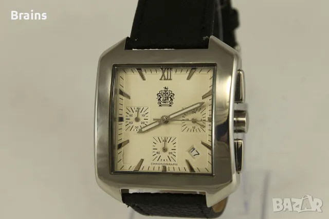 PIER CARLO D'ALESSIO Мъжки Кварцов Дизайнерски Хронограф, снимка 3 - Мъжки - 49020223