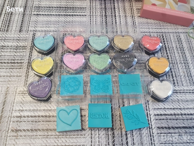 Комплект печати CARDSPLITTER 18 елемента 12 цвята 6 форми за деца, снимка 2 - Форми - 52513720