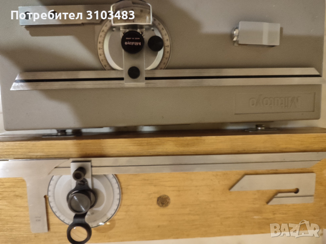 Оптични ъгломери "Mitutoyo" Japan/ "VIS" Poland, снимка 3 - Стругове - 44846218