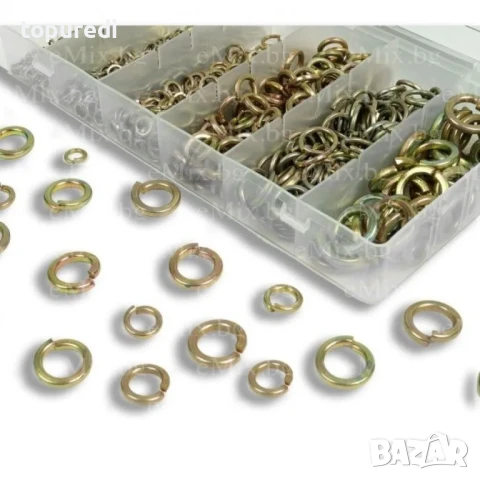 Комплект федерки (метални шайби), 800 бр., снимка 2 - Други инструменти - 50722719