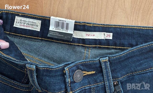 Дънки Levi’s, размер 25-26, снимка 3 - Дънки - 36630321