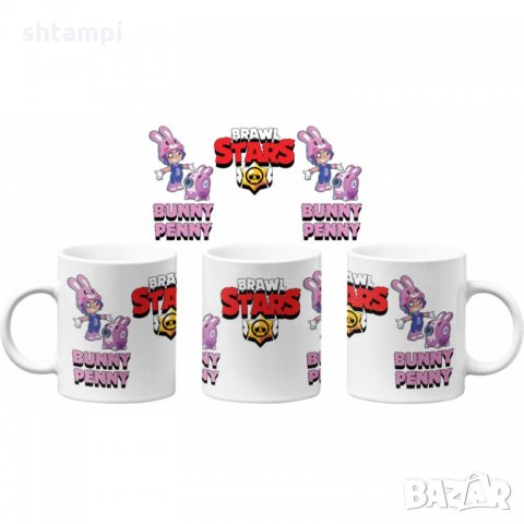 Чаша Brawl Stars Bunny Penny Brawl Stars MUG