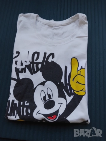 Mickey Mouse дамска тениска Мики Маус, снимка 2 - Тениски - 52742374