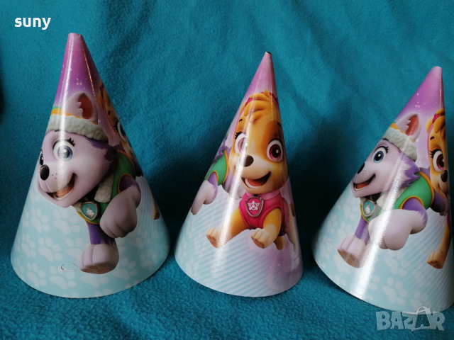 Парти шапка Скай и Еверест Пес патрул, снимка 1