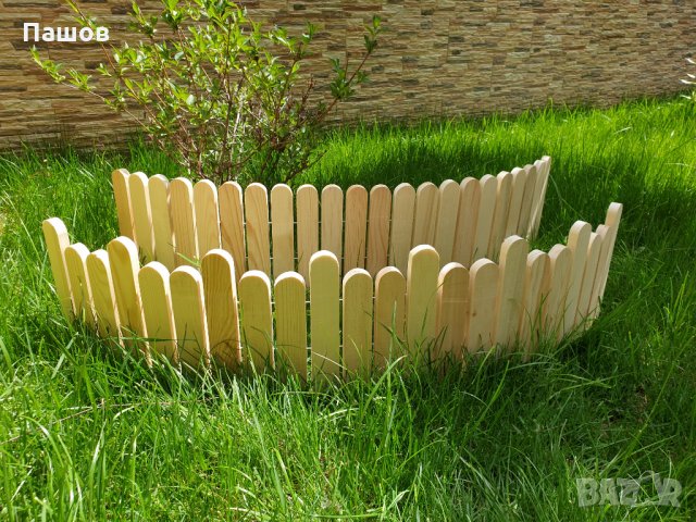 Дървена ограда(декоративна оградка) Ролка, снимка 10 - Огради и мрежи - 32949225