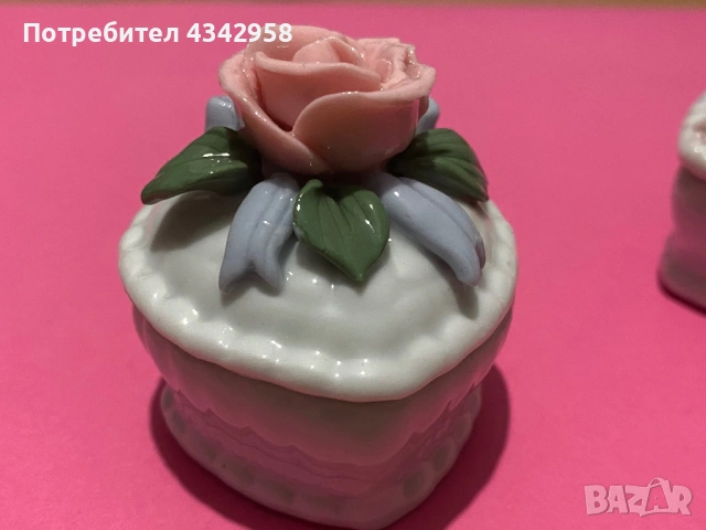 2 малки винтидж кутийки за бижута., снимка 4 - Антикварни и старинни предмети - 53224143