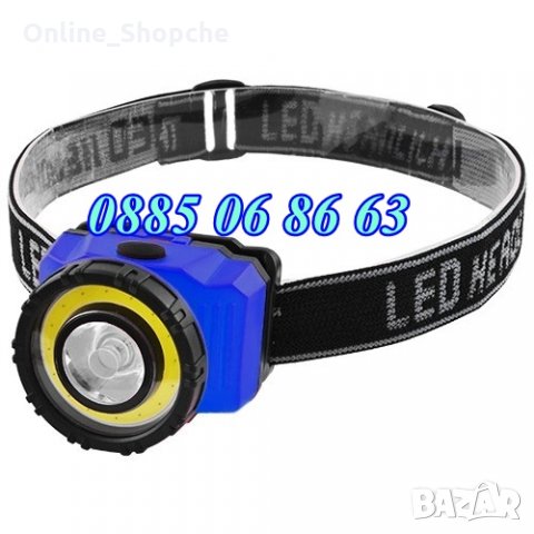 LED ЧЕЛНИК, фенер за глава, прожектор, осветление за глава, модел: 838