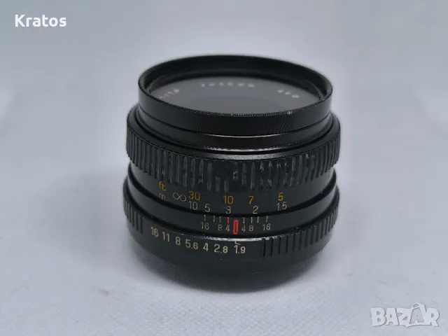 Auto Revuenon 50mm f/1.9 - обектив за резба M42 , снимка 4 - Обективи и филтри - 49972787