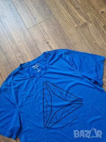 Страхотна мъжка тениска REEBOK размер L , снимка 3 - Тениски - 50450855