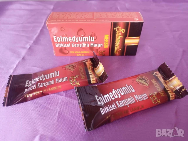 Натурален Билков Афродизиак 100% Ефективен SAHIMERDAN EPIMEDIUM Епимедиум маджун - 2 дози, снимка 1