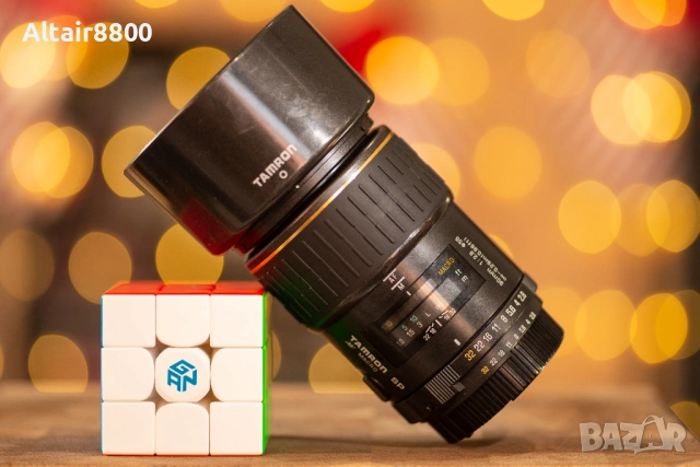 AF Tamron 90mm f/2.8D SP Macro обектив Никон, снимка 3 - Обективи и филтри - 53014072