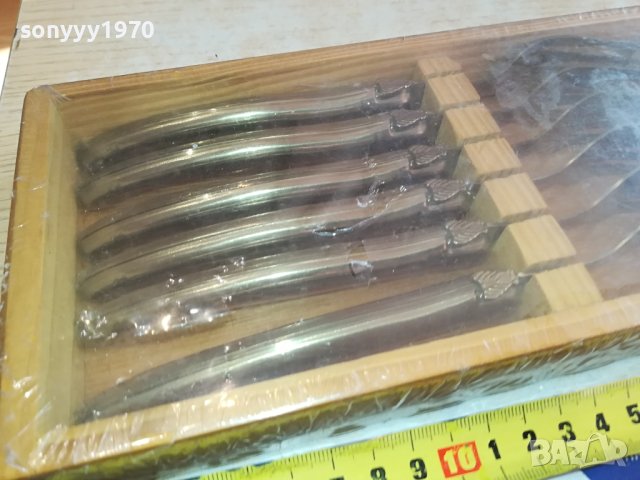 LAGUIOLE-FRANCE 6 ВИЛИЦИ В ДЪРВЕНА КУТИЯ 1212231619, снимка 12 - Антикварни и старинни предмети - 43381002