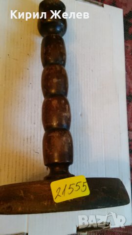 Свештник стар дървен 21555, снимка 4 - Декорация за дома - 32329613