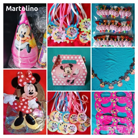 Картонена торта Мини Маус, снимка 3 - Други - 52938075