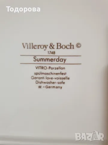 Порцеланов сет Villeroy & Boch Summerday, снимка 6 - Сервизи - 49324152